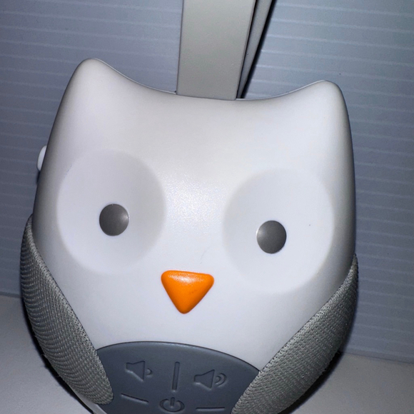 Skip Hop White Grey Owl Portable Speaker Sound Machine One Size Tested - Picture 5 of 9